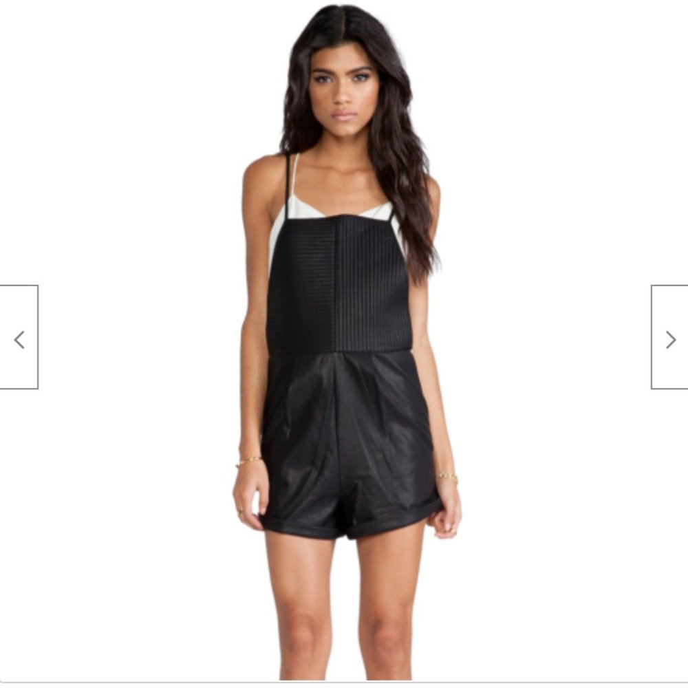 REVOLVE Finders Keepers Beautiful Mind Playsuit/Romper Black Size Small